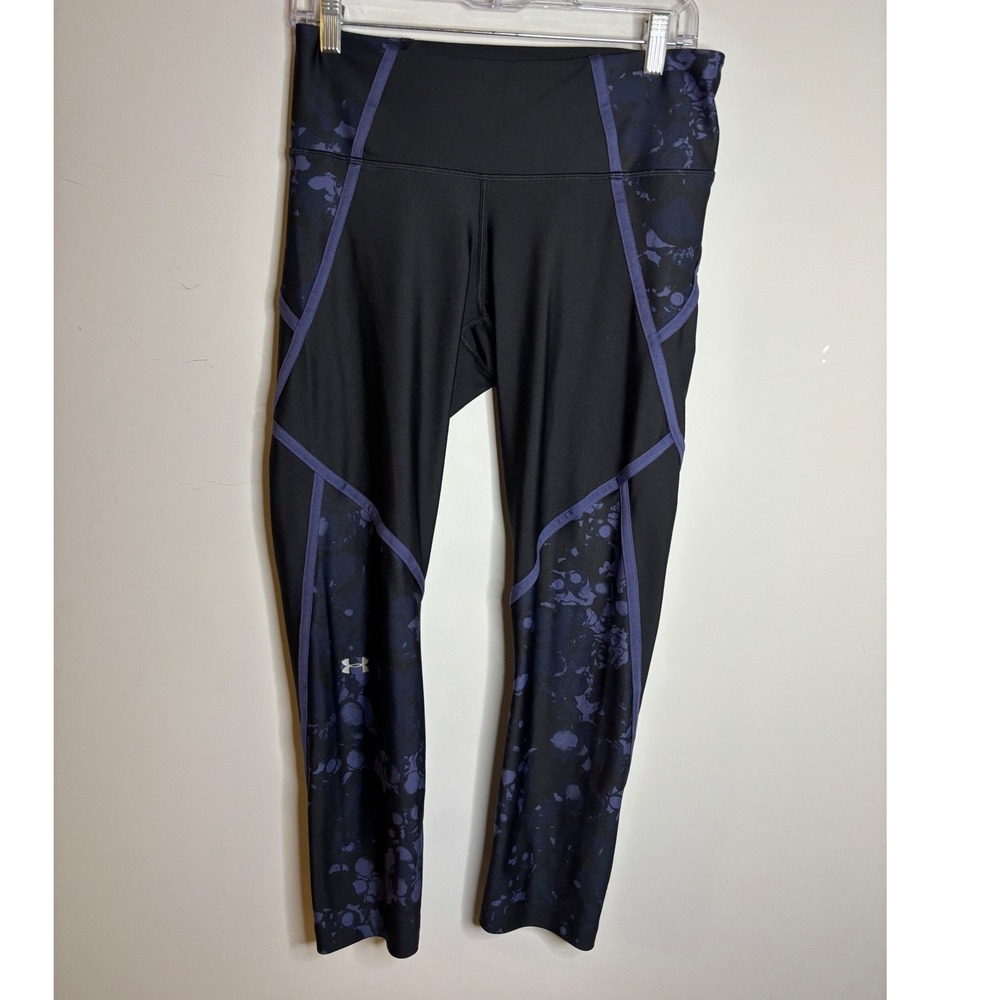 Under Armour Black Compression Leggings Women Large